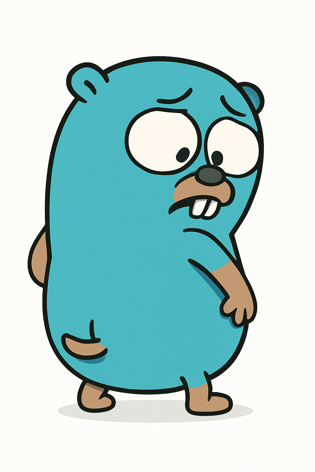 Embarrassed Gopher