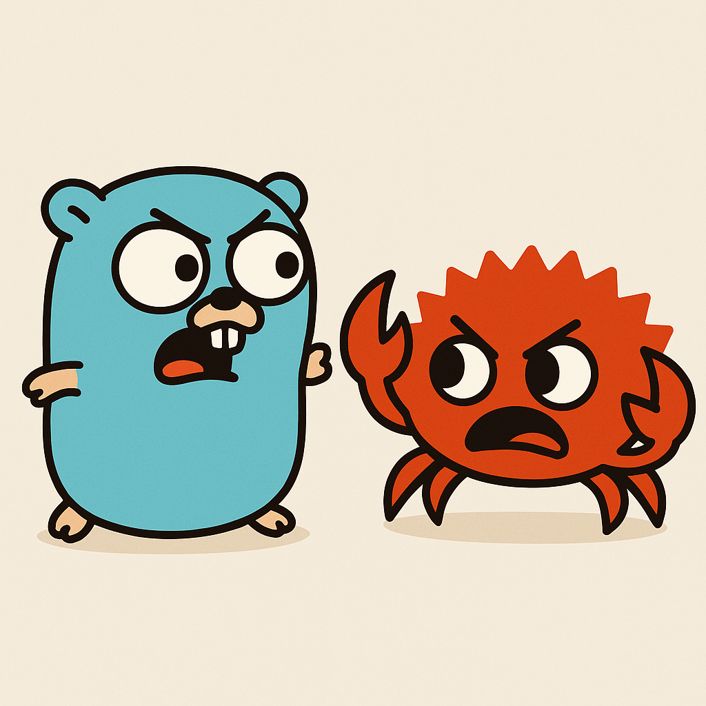 Go Rust Gopher