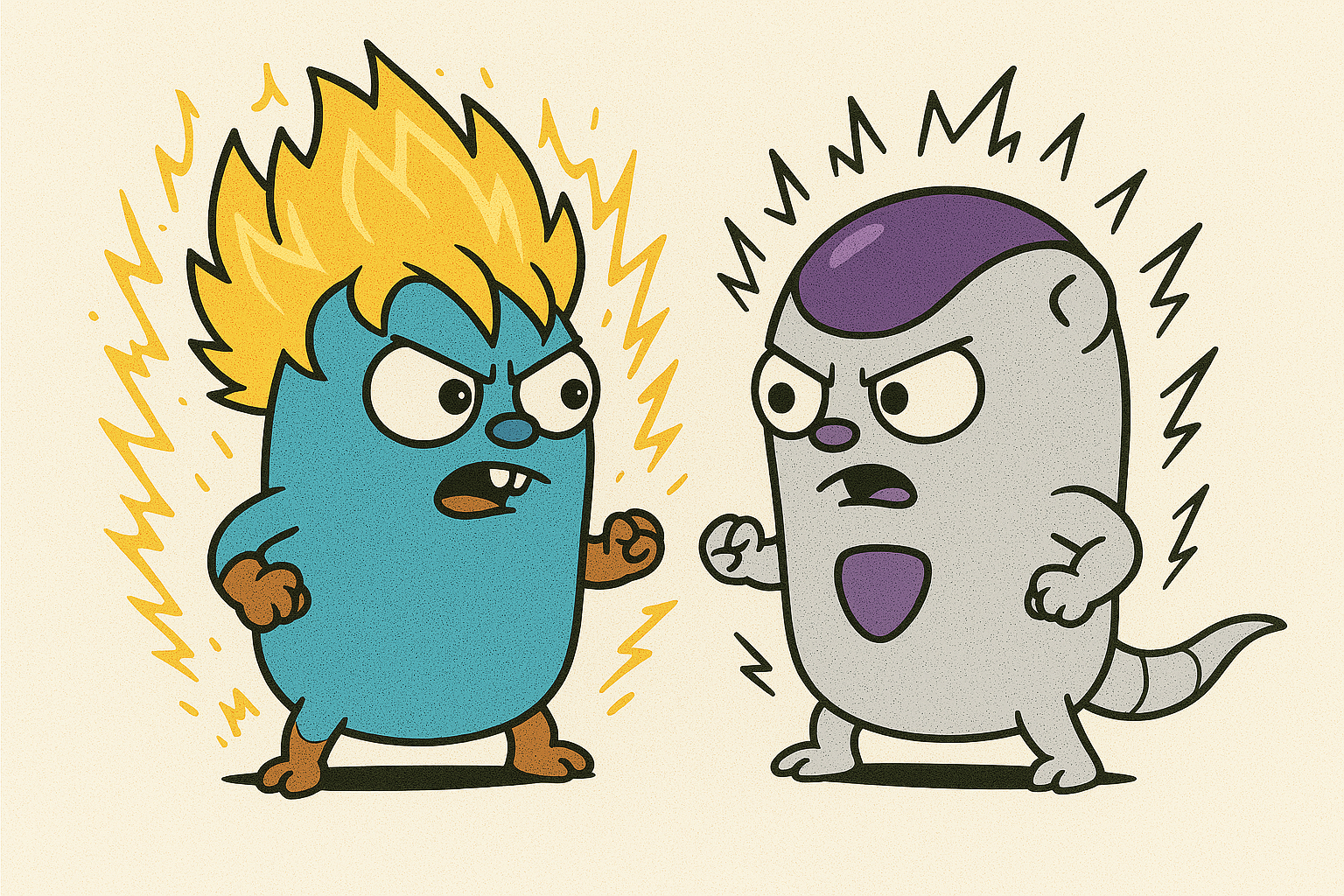 Simple Goku vs Frieza Gopher