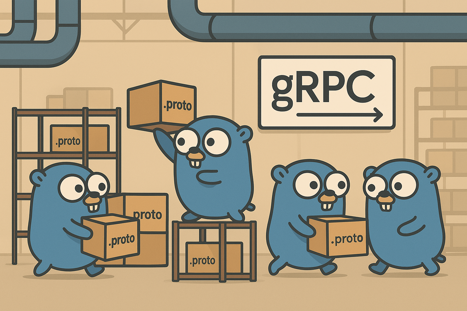 gRPC Gopher